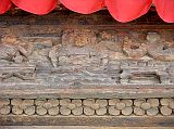 Tibet Guge 07 Tsaparang Red Temple 03 Door Carving